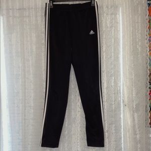 Black adidas joggers